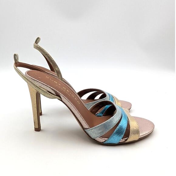 Kurt Geiger Brixton Ankle Strap Stiletto Heel Sandal Women's Size US6 EU36.5 - Picture 3 of 12